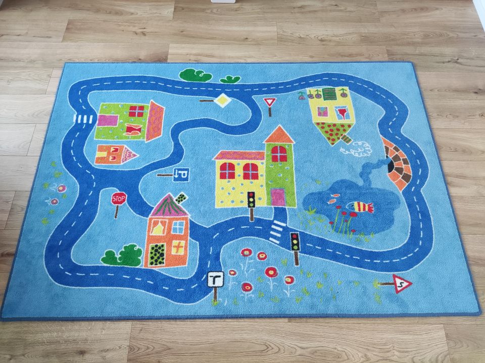 Hochwertiger Kinder Spielteppich City 140x200 cm in Rechberghausen