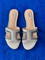 Damen Sandalen mit Strass von der Marke Dune Hessen - Heusenstamm Vorschau