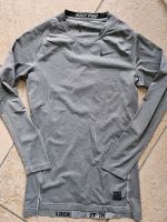 Nike Pro Dri-Fit Compression Shirt S grau longsleeve Nordrhein-Westfalen - Lotte Vorschau