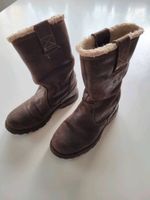 Winterstiefel, Boots, gefütterter Leder Kinderstiefel ITimberland Brandenburg - Schildow Vorschau