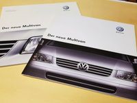 VW T5 Multivan Prospekt 2003 "Der neue" Volkswagen Bulli Niedersachsen - Velpke Vorschau