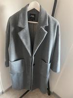 Overzise Mantel von Zara XS grau Rheinland-Pfalz - Budenheim Vorschau