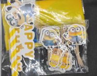 MINION Kuchen Topper Deko Geburtstag Dekoration Set XXL Ballon Stuttgart - Stuttgart-Mitte Vorschau