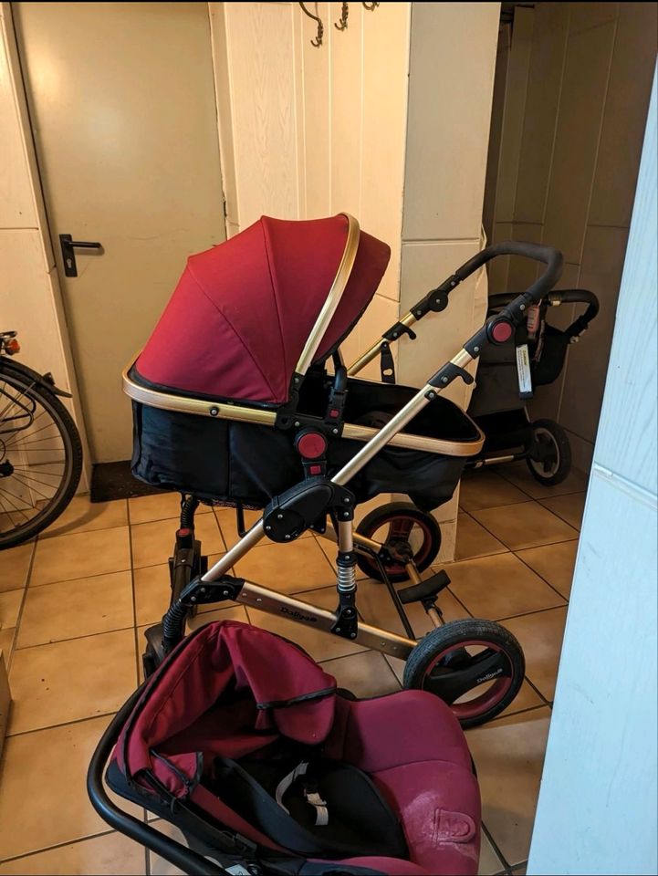 Kinderwagen mit maxicosi in Moers