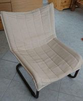Stahlrohr Sessel mit Stoffbezug aus den 90er sehr gut erhalten! Baden-Württemberg - Künzelsau Vorschau