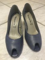 Blaue Peeptoes von Tamaris Gr. 37 - Pumps Niedersachsen - Seevetal Vorschau