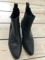 Bianco Stiefelette Boots Stiefel Leder schwarz spitz wie neu 38 Frankfurt am Main - Westend Vorschau