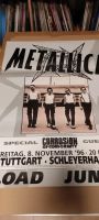 METALLICA - 1996 Stuttgart Konzertplakat Tourposter Nordrhein-Westfalen - Hemer Vorschau