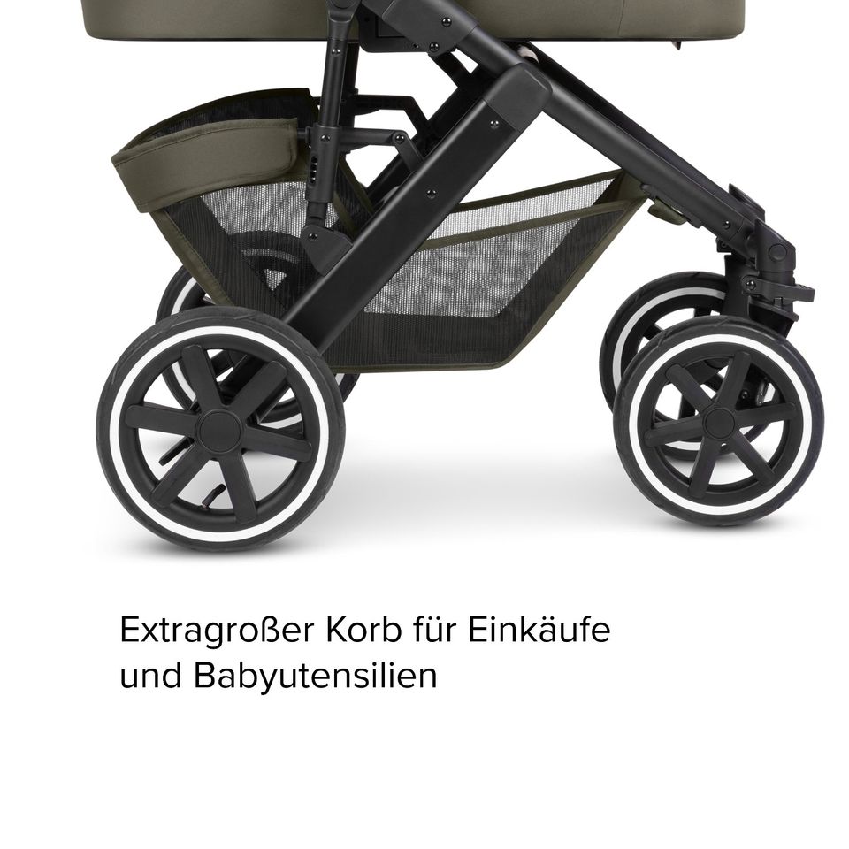 ABC-Design Salsa 4 Air - 3in1 Kinderwagen-Starter-Set - Wheat Pure Edition - inkl. Babywanne + Sportsitz + Babyschale Tulip + XXL-Zubehörpaket - NEU in Fulda