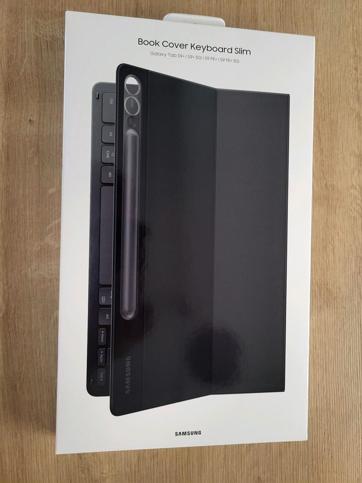 Samsung Book Cover Keyboard Slim Galaxy Tab S9+ NEU Tastatur in Apen