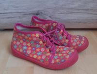 Halbschuhe / Superfit / Gr. 25 / Pink mit bunten Blumen Baden-Württemberg - Notzingen Vorschau