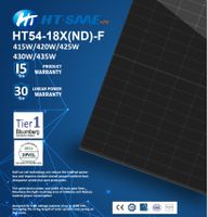 HT-SAAE-PV Modul 430 w Doppelglas/Bifacial/Full black 34 Stück Nordrhein-Westfalen - Ennigerloh Vorschau