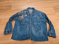 zara damen oversize jeans Hemd bestickt blogger in gr.S Schleswig-Holstein - Norderstedt Vorschau