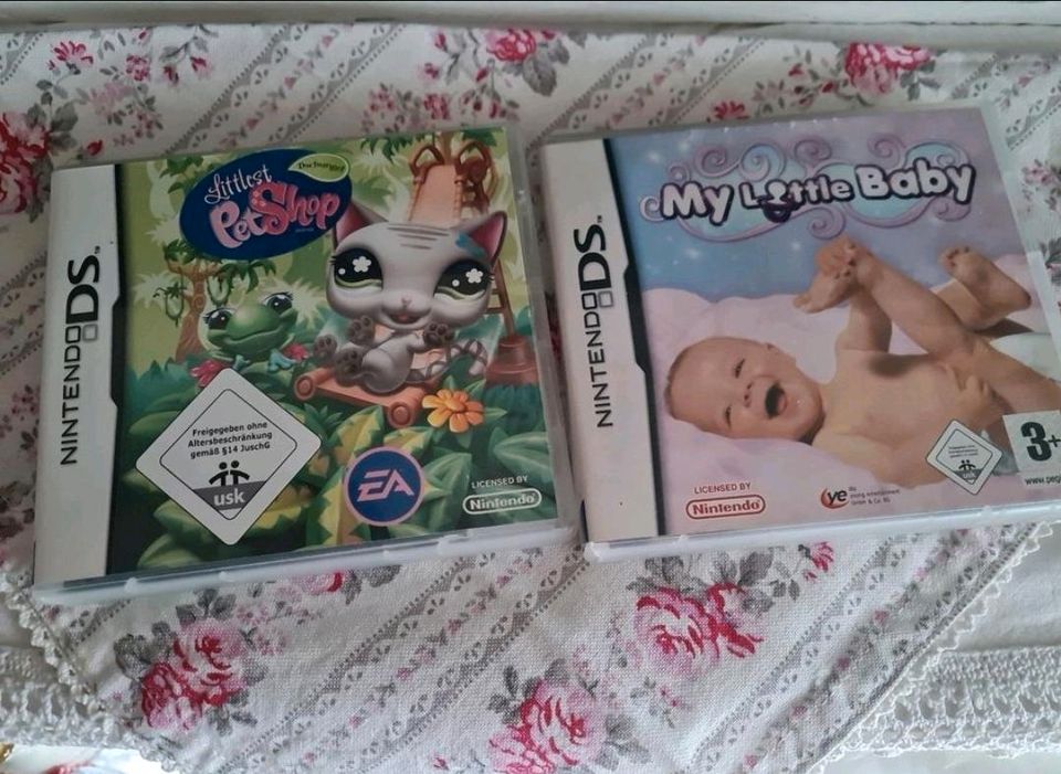 Nintendo DS Spiele /Littlest Pet Shop & My little Baby in Elzach