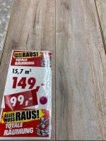 Esprima Laminat Restposten 15,7qm Eiche grau Laminatboden Klick Nordrhein-Westfalen - Wermelskirchen Vorschau