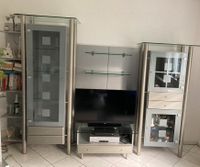 Wohnwand Grau, Wohnzimmerschrank, Schrank Hessen - Wiesbaden Vorschau