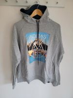 Hoodie, grau mit Print, Adidas Neo, XL, Kapuze und Taschen Bayern - Reisbach Vorschau