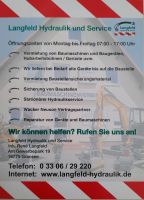 Vermietung Verkauf Reparatur von Baumaschinen Brandenburg - Gransee Vorschau