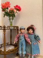 Vintage Porzellan Puppen im Jeanslock Baden-Württemberg - Nürtingen Vorschau