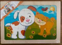 Puzzle - Hund und Katze  - original eingeschweißt / Holzspielzeug Sachsen - Weinböhla Vorschau