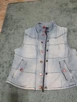 Weste Jeans blau washed divided 38 M Damenweste Nordrhein-Westfalen - Düren Vorschau
