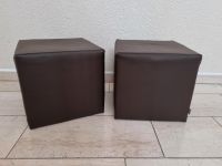 Set 2 Hocker - mixit smart - braun - 40 x 40 cm Nordrhein-Westfalen - Bad Lippspringe Vorschau