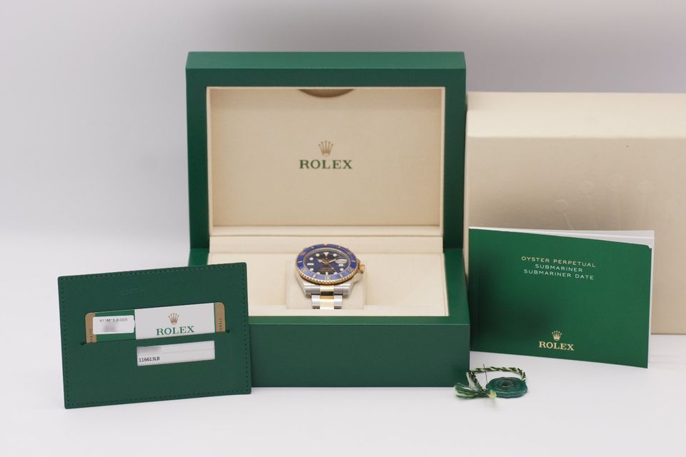 Rolex Submariner Date 40 116613LB Full Set 2018 LC 160 in Frankfurt am Main