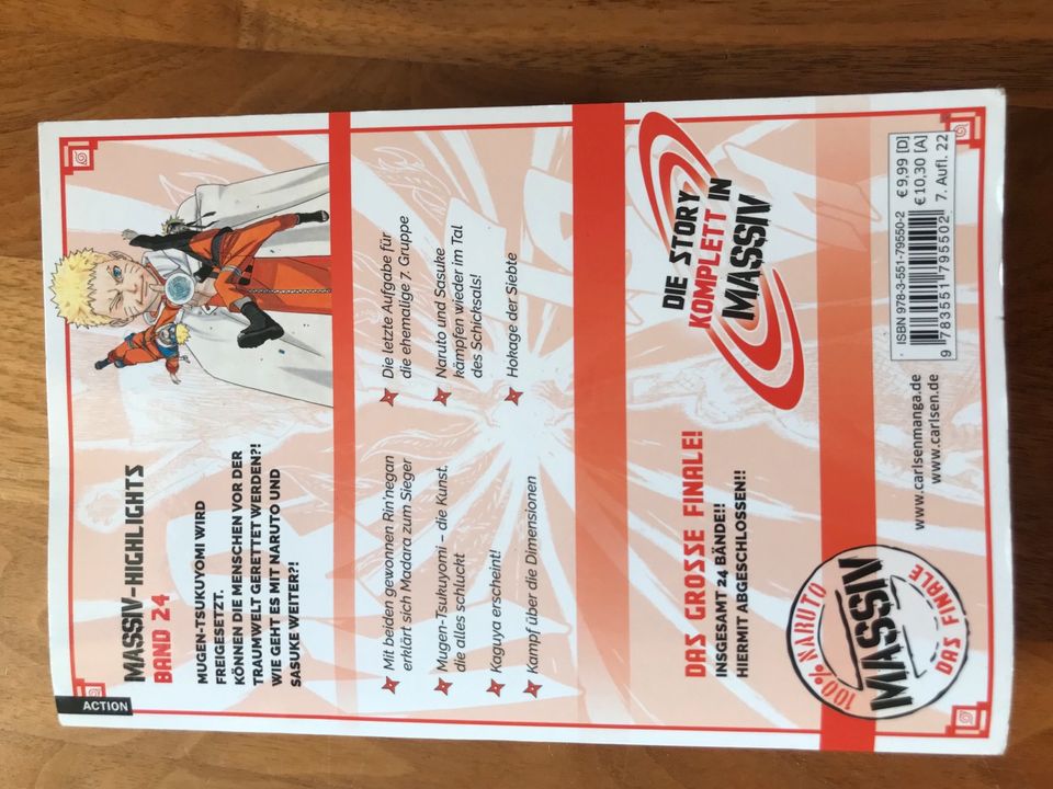 Naruto Buch in Berlin