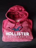 Hollister Hoodie Sweatshirt Kapuzenshirt Pullover Gr. M rot Nordrhein-Westfalen - Steinhagen Vorschau