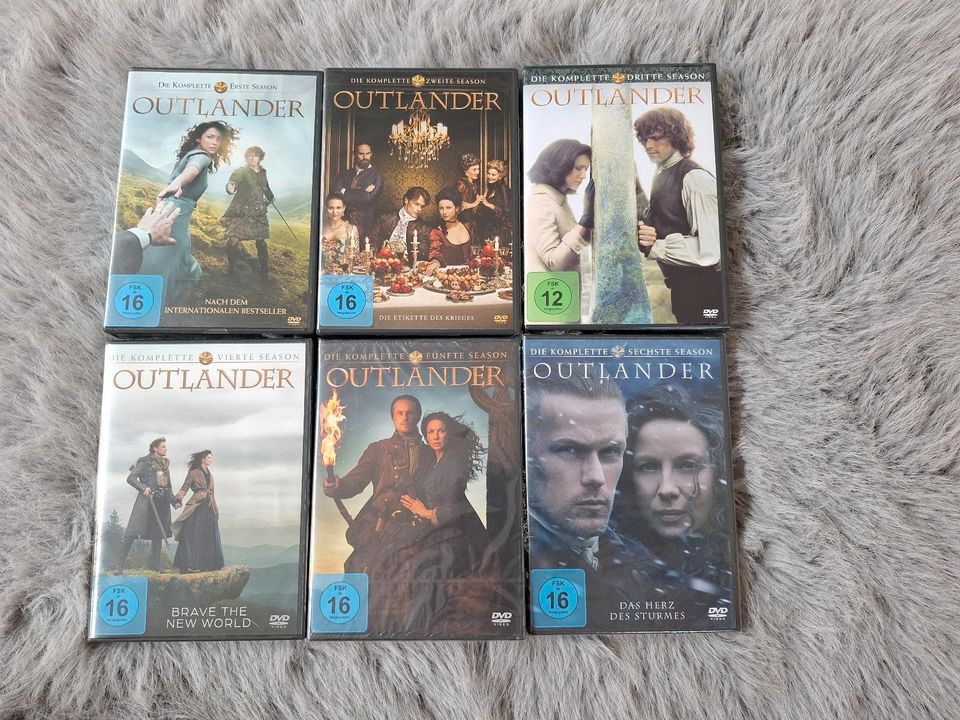 Outlander Staffel 1-6 DVD  keine Blu-ray in Voerde (Niederrhein)