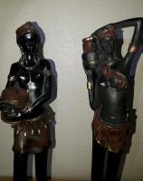Afrikanische Kunstfiguren Nordrhein-Westfalen - Schermbeck Vorschau