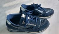 Sneaker blau 39 Leder, weit geschnitten Nordrhein-Westfalen - Krefeld Vorschau