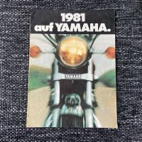 Yamaha Motorrad Gesamtprospekt 1981 Niedersachsen - Wolfsburg Vorschau