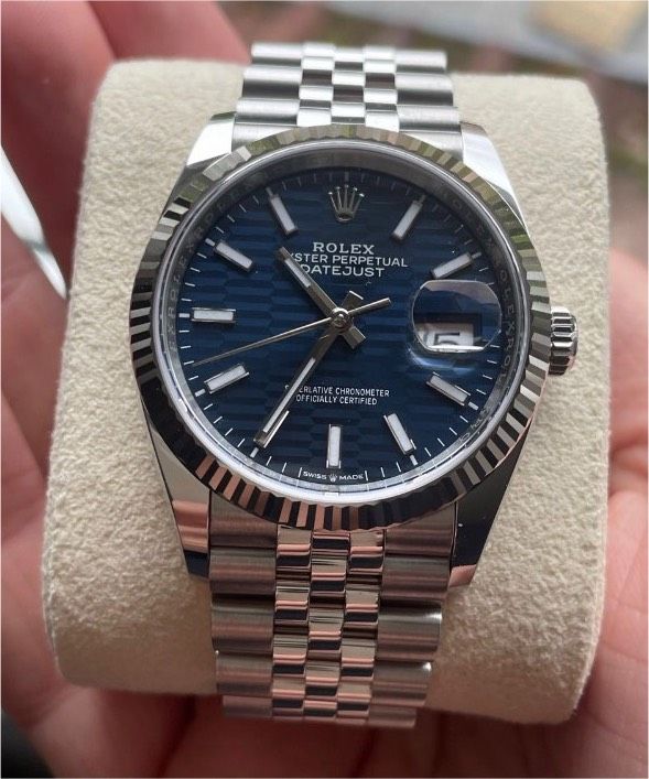 Rolex Datejust 36 mm blau Weißgold Jubilee neu! in Kreis Pinneberg -  Tornesch | eBay Kleinanzeigen ist jetzt Kleinanzeigen