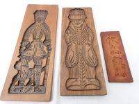 3 x alte Holz Spekulatiusform Spekulatiusbrett Printen Lebkuchen Nordrhein-Westfalen - Geldern Vorschau