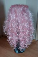 Perücke rosa, lang, lockig. Niedersachsen - Faßberg Vorschau