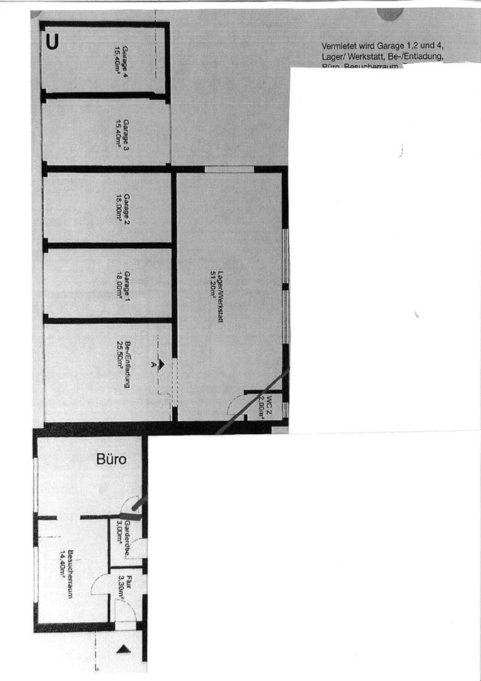 Vielseitige Gewerbeeinheit für Handwerksbetrieb – 157 m² Nutzfläche in Bielefeld-Schildesche in Bielefeld