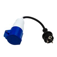 CEE Adapter Schuko-Stecker auf CEE-Steckdose 230 V/16 A Nordrhein-Westfalen - Marienheide Vorschau