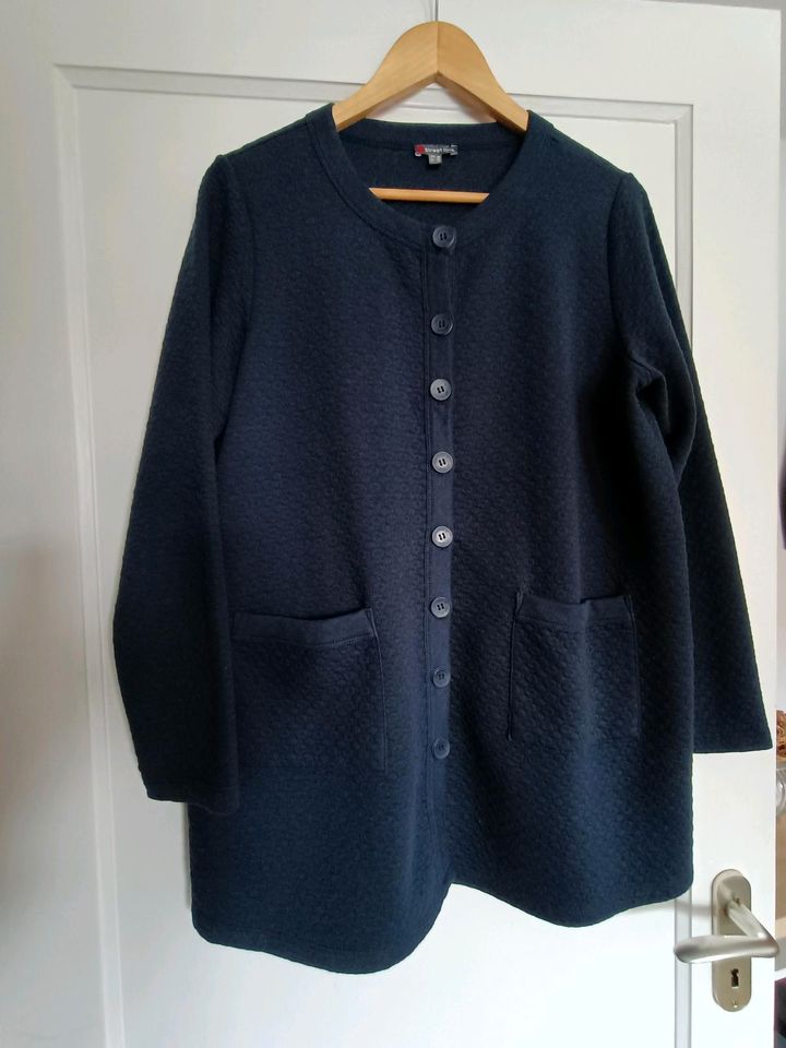 NEU StreetOne Sweatshirt Strickjacke Mantel 40-42 blau in Verden