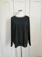 Bluse Oberteil schwarz H&M Gr 44 Steine Glitzer Perlen Berlin - Tempelhof Vorschau