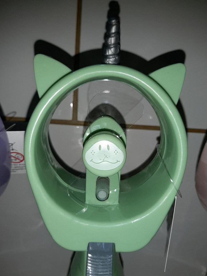 Handventilator mit Sprühfunktion im Einhorn-Design in 4 Farben in Osterode am Harz