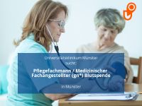 Pflegefachmann / Medizinischer Fachangestellter (gn*) Blutspende Münster (Westfalen) - Sentrup Vorschau