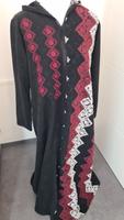 Kaftan Jelaba Kleid schwarz weiß rot Hessen - Wöllstadt Vorschau