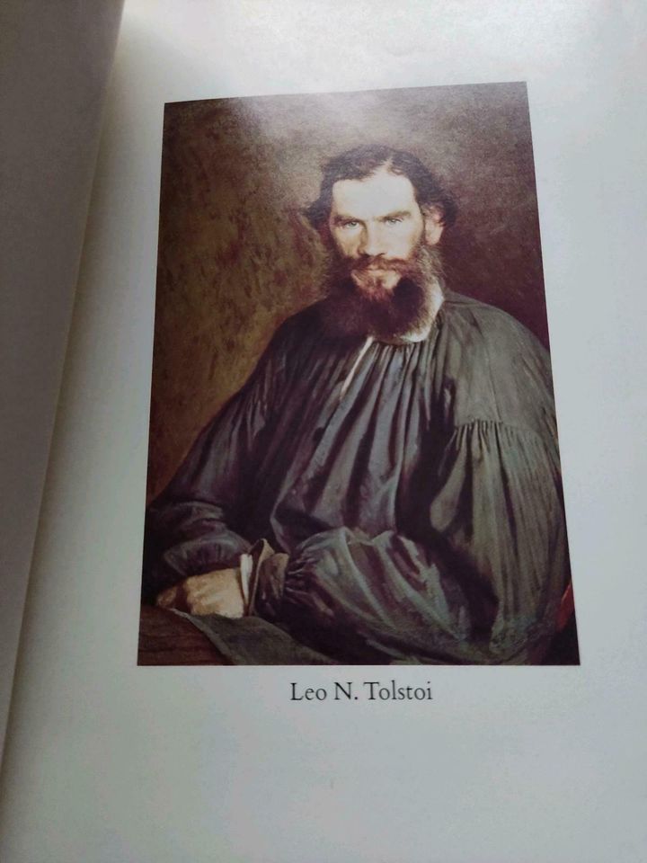 Tolstoi Anna Karenina blauer Ledereinband in Leverkusen