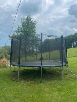 SONGMICS Ø 427cm Trampolin mit Leiter Nordrhein-Westfalen - Marienheide Vorschau