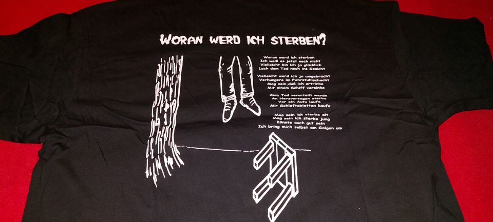 Tanzende Kadaver T-Shirt Woran werd ich sterben? / Punk in Braunschweig