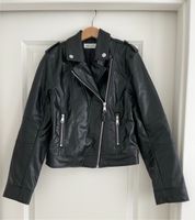 H&M Leder Jacke Bikerjacke schwarz Gr. 152 wie neu! Niedersachsen - Rastede Vorschau