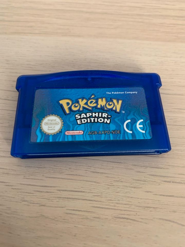 Pokémon Saphir Edition GameBoy in Neuruppin