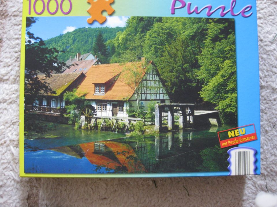 Puzzle Konvolut Sammlung 7 Stück in Bad Wilsnack