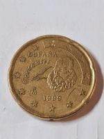 Verkaufe eine 20 Cent Münze  Spanien Sachsen-Anhalt - Petersberg (Saalekreis) Vorschau